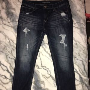 Express destroyed jeans